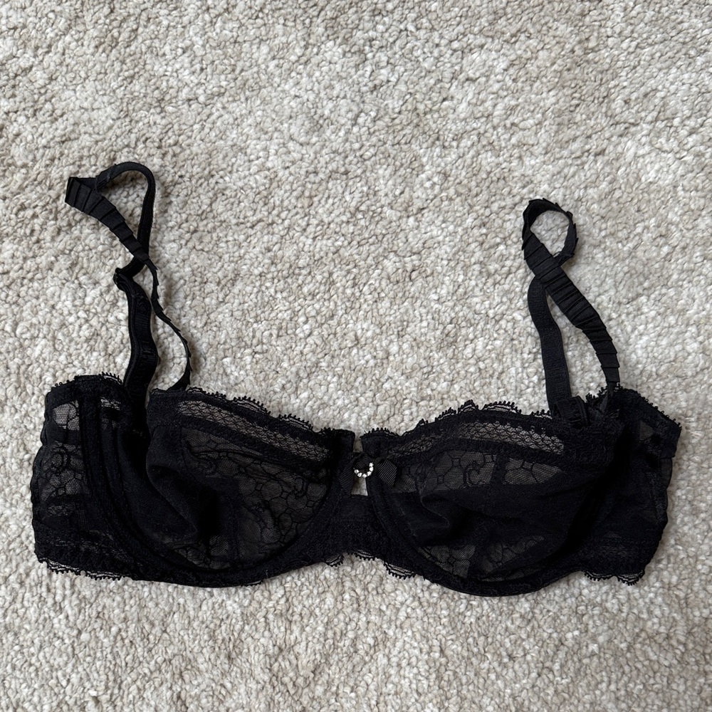 Chantelle Black Lace Underwire Bra